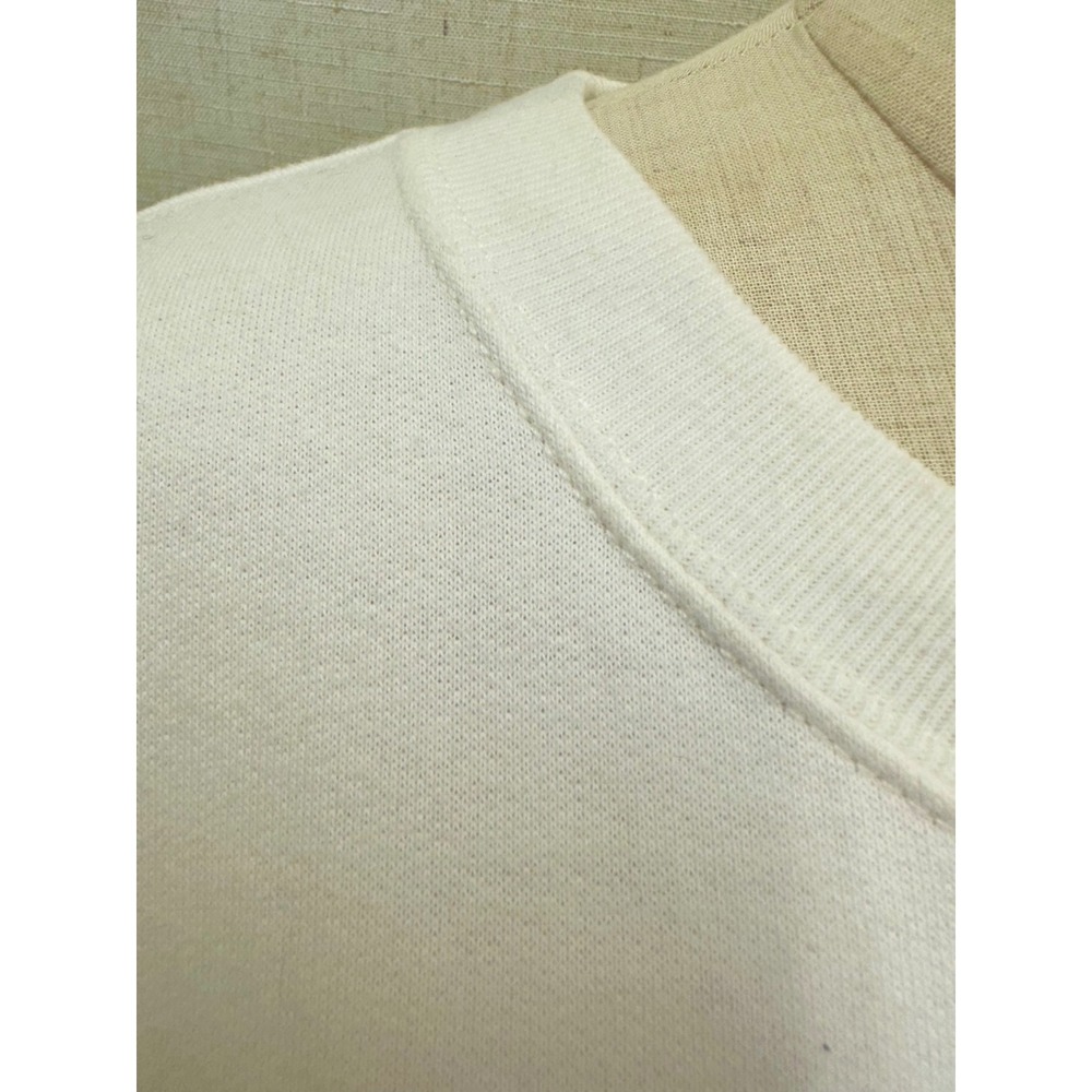 Abercrombie & Fitch Sweatshirt Size Large White Le Jardin Paris Graphic Pullover - Picture 6 of 14